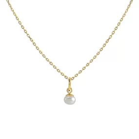 14K Baby Pearl Necklace