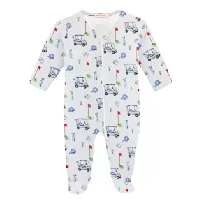 Baby Club Chic - Golf Club Zip Footie