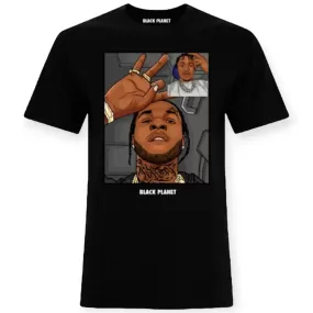 Black Planet Men Video Chat Shirt (Black)