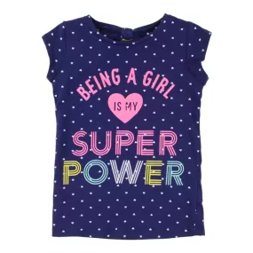 Cotton Printed T-Shirt - Super Power