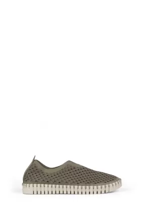 Ilse Jacobsen Tulip Army Green Flats