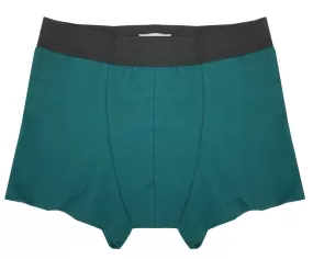 Organic Cotton Jersey Trunk in Emerald Green