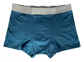 Organic Cotton Jersey Trunk in Teal Blue