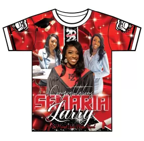 "Semaria" Custom Designed Graduation 3D shirt